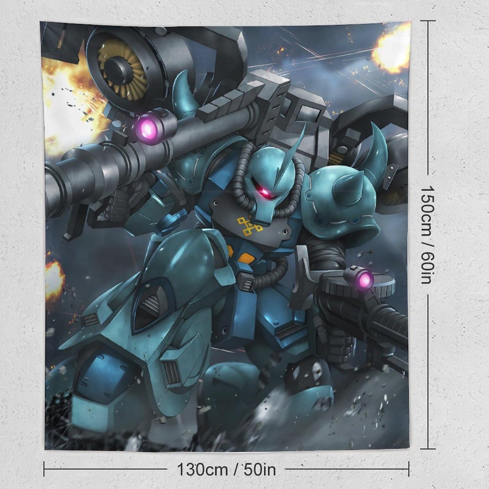 Amazon.co.jp: RFSHOP タペストリー ガンダム グフ 布ポスター 大判